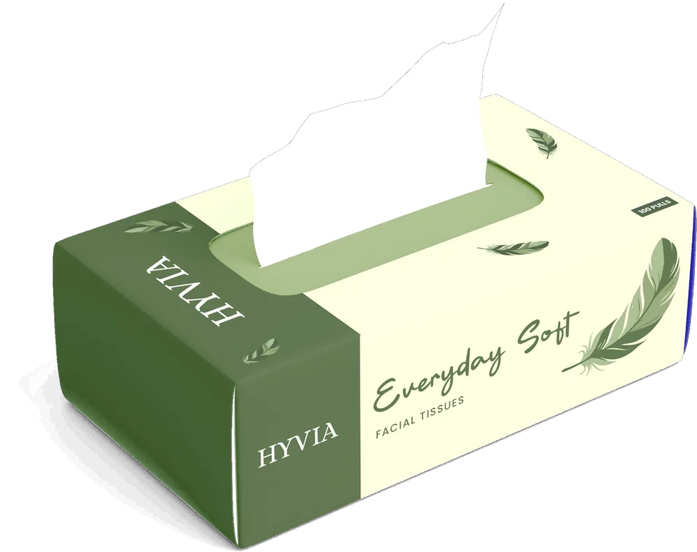 HYVIA Everyday Soft facial tissues box